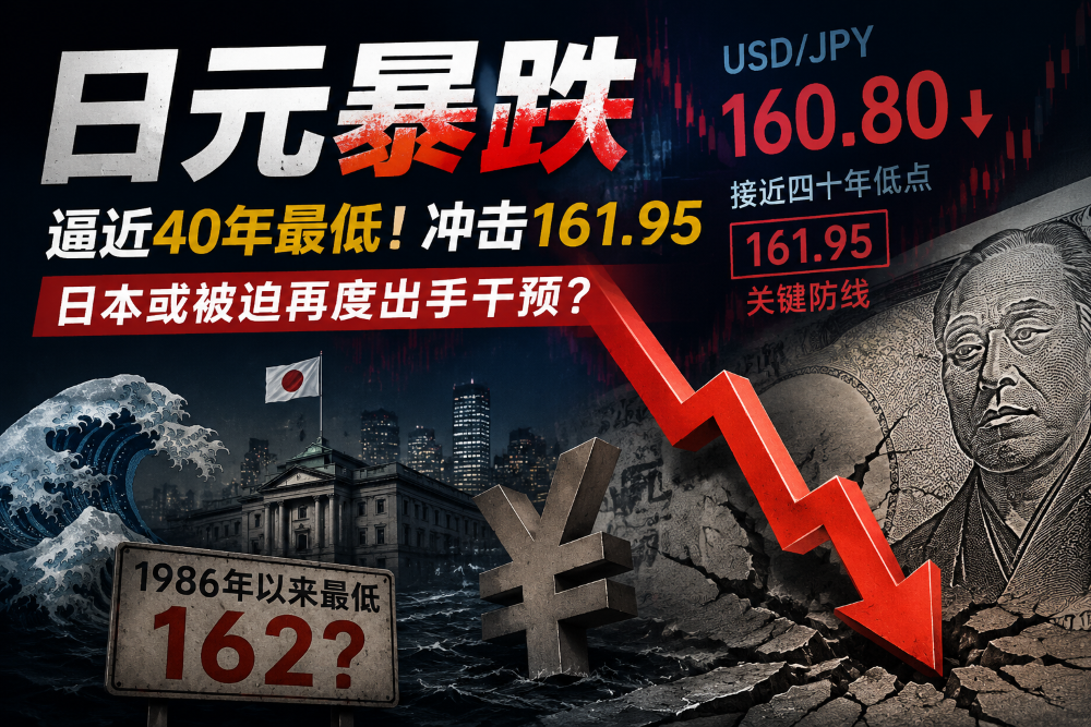 快扛不住了！日元逼近40年最低线 这一水平成“最后防线”